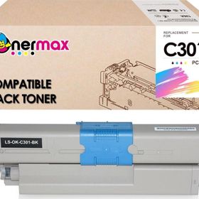 Tonermax Oki C301 C321 MC342 44973544 Siyah Muadil Toner
