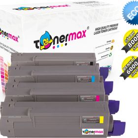Tonermax Oki C612 / C612n / C612dn Muadil Toner Set