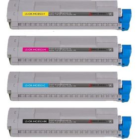 Tonermax Oki Mc853 / Mc873 Set Muadil Toneri
