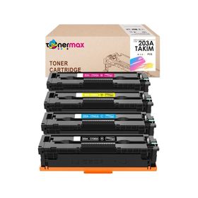 Tonermax Pro M254 / M280 / M281 / Cf540A Hp 203A Muadil Toner Set