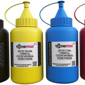 Tonermax Ricoh Aficio MPC2030 / MPC2050 / MPC2530 / MPC2550 Uyumlu Renkli 100 gr Siyah 200 gr Toner Tozu Set
