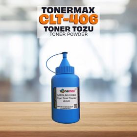 Tonermax Samsung CLT-C406S / CLP360 /CLP365 / CLX3300/ 3305/ C410/ C460 Uyumlu 45 gr Mavi Toner Tozu