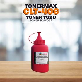 Tonermax Samsung CLT-M406S / CLP360 /CLP365 / CLX3300/ 3305/ C410/ C460 Uyumlu 45 gr Kırmızı Toner Tozu