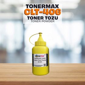 Tonermax Samsung CLT-Y406S / CLP360 /CLP365 / CLX3300/ 3305/ C410/ C460 Uyumlu 45 gr Sarı Toner Tozu