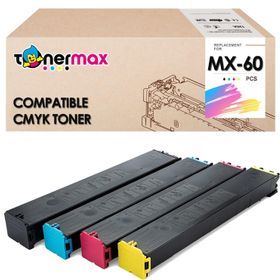 Tonermax Sharp MX-60GT Set / MX-3050/3550/4050/5050 Muadil Toner