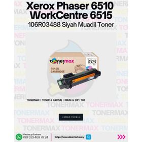 Tonermax Xerox 106r03488 Phaser 6510 WorkCentre 6515 Siyah Renkli Muadil Toner