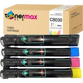 Tonermax Xerox C8030 C8035 C8045 C8055 C8070 Renkli Takım Muadil Toner