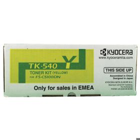 TonerSepeti Kyocera Mita TK-540 Sarı Muadil Toner