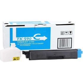 TonerSepeti Kyocera Mita TK-590 Mavi Muadil Toner