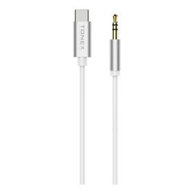 Tonex AX-04 Type-C to 3.5 mm Siyah AUX Audio Ses Kablosu