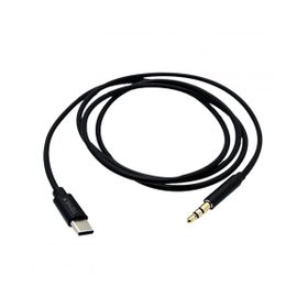 Tonex AX-04 Type-C to 3.5 mm Siyah AUX Audio Ses Kablosu