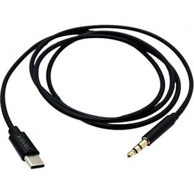 Tonex AX-04 Type-C to 3.5 mm Siyah AUX Audio Ses Kablosu