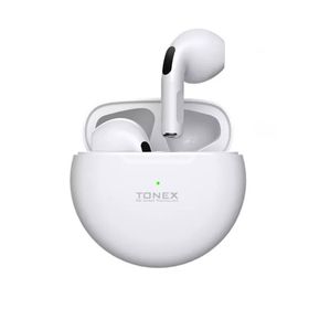 Tonex TX-440 Beyaz TWS Kablosuz Kulak İçi Bluetooth Kulaklık