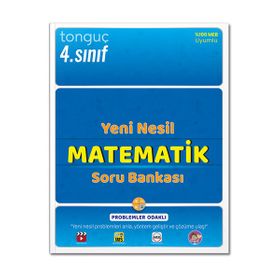 Tonguç 4. Sınıf Dört Dörtlük Yeni Nesil Matematik Problemleri Soru Bankası