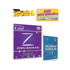 Tonguç 4. Sınıf Tüm Dersler Zoru Soru Bankası
