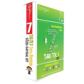 Tonguç 7. Sınıf Taktikli Tüm Dersler Soru Bankası Seti