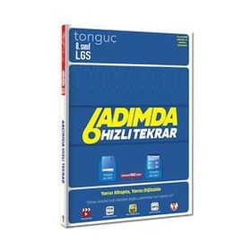 Tonguç 8.Sınıf LGS 6 Adımda Hızlı Tekrar Konu Anlatımı
