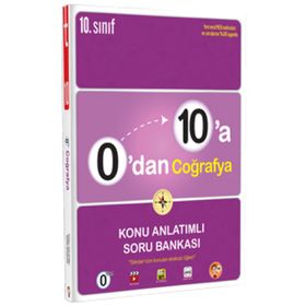 Tonguç Akademi 0'dan 10'a Coğrafya Konu Anlatımlı Soru Bankası