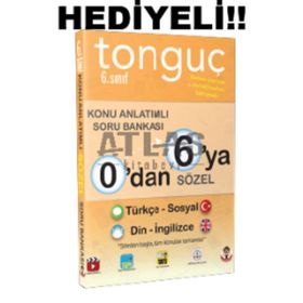 Tonguç Akademi 0'dan 6'ya Sözel Konu Anlatımlı Soru Bankası