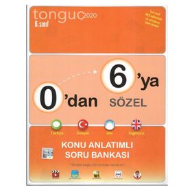 Tonguç Akademi 0'dan 6'ya Sözel Konu Anlatımlı Soru Bankası