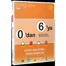 Tonguç Akademi 0'dan 6'ya Sözel Konu Anlatımlı Soru Bankası