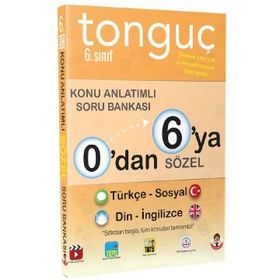 Tonguç Akademi 0'dan 6'ya Sözel Konu Anlatımlı Soru Bankası