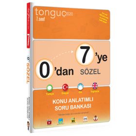 Tonguç Akademi 0'dan 7'ye Sözel Konu Anlatımlı Soru Bankası 2022