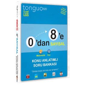Tonguç Akademi 0'dan 8'e Sayısal Konu Anlatımlı Soru Bankası