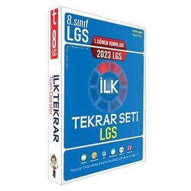 Tonguç Akademi 2023 8. Sınıf LGS 1. Dönem İlk Tekrar Seti - Tonguç Akademi