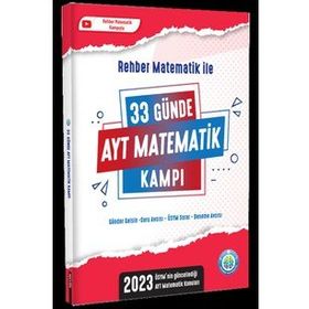 Tonguç Akademi - 2023 AYT 33 Günde AYT Matematik Kamp Kitabı