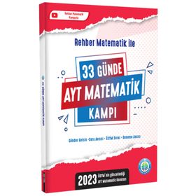 Tonguç Akademi - 2023 AYT 33 Günde AYT Matematik Kamp Kitabı