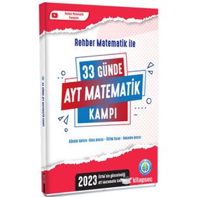Tonguç Akademi - 2023 AYT 33 Günde AYT Matematik Kamp Kitabı