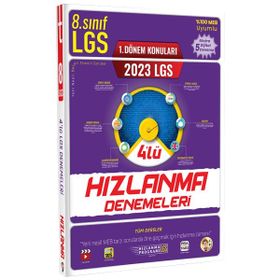 Tonguç Akademi 2023 LGS 1. Dönem 4'lü Hızlanma Denemeleri