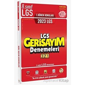 Tonguç Akademi 2023 LGS 1. Dönem Geri Sayım Denemeleri 3