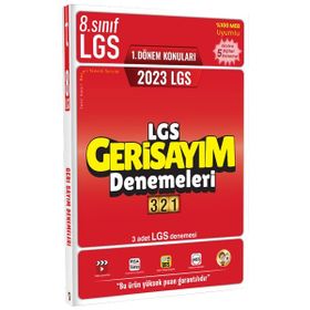 Tonguç Akademi 2023 LGS 1. Dönem Geri Sayım Denemeleri 3