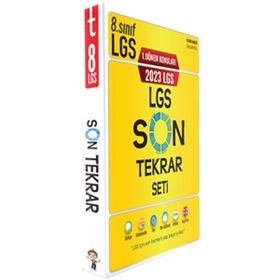 Tonguç Akademi 2023 LGS 1. Dönem Son Tekrar Seti