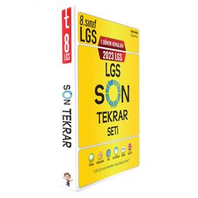 Tonguç Akademi 2023 LGS 1. Dönem Son Tekrar Seti