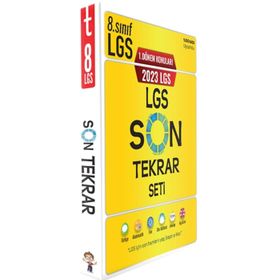 Tonguç Akademi 2023 LGS 1. Dönem Son Tekrar Seti