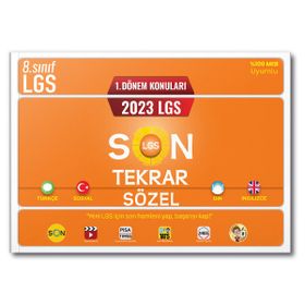 Tonguç Akademi - 2023 LGS 1. Dönem Sözel Son Tekrar