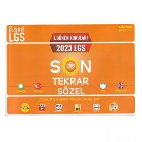 Tonguç Akademi - 2023 LGS 1. Dönem Sözel Son Tekrar