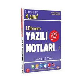 Tonguç Akademi 4. Sınıf 1. Dönem 1 ve 2 Yazılı Notları
