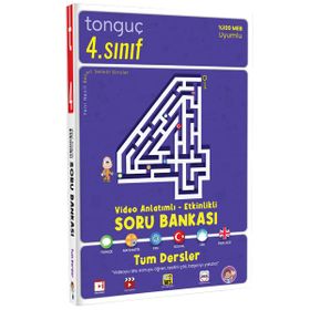 Tonguç Akademi 4. Sınıf Tüm Dersler Video Anlatımlı Etkinlikli Soru Bankası