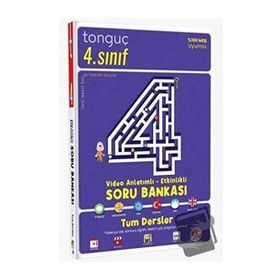 Tonguç Akademi 4. Sınıf Tüm Dersler Video Anlatımlı Etkinlikli Soru Bankası