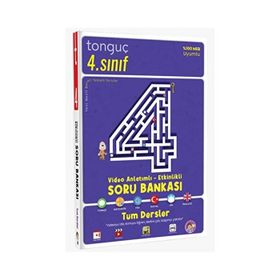 Tonguç Akademi 4. Sınıf Tüm Dersler Video Anlatımlı Etkinlikli Soru Bankası