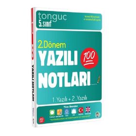 Tonguç Akademi 5. Sınıf Yazılı Notları 2. Dönem 1 ve 2. Yazılı 2022