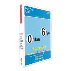 Tonguç Akademi 6. Sınıf 0'dan 6'ya Tüm Dersler Konu Anlatımlı Soru Bankası Seti 2023