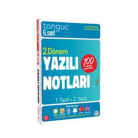 Tonguç Akademi - 6. Sınıf 2. Dönem 1. ve 2. Yazılı Notları
