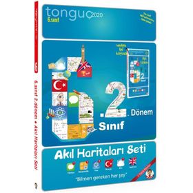 Tonguç Akademi 6. Sınıf 2. Dönem Akıl Haritaları Set