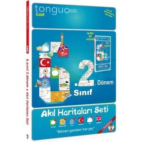 Tonguç Akademi 6. Sınıf 2. Dönem Akıl Haritaları Set