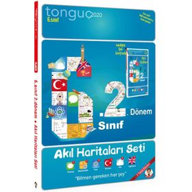 Tonguç Akademi 6. Sınıf 2. Dönem Akıl Haritaları Set